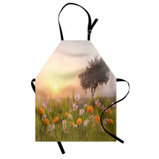 Daisies Tree Mist Apron