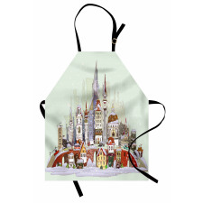 Xmas City Holiday Apron