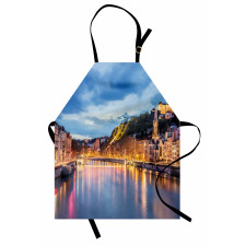 Saone River Lyon City Apron