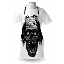 Zombie Evil Dead Man Apron