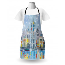 Amsterdam Canal Xmas Apron