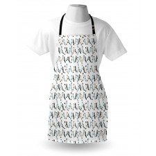 Rain of Socks Laundry Apron