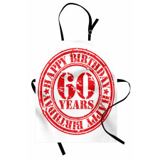 Birthday Stamp Slogan Apron