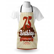 Birthday Age Number Apron