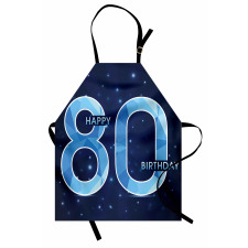 Party Theme and Stars Apron