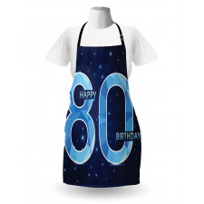 Party Theme and Stars Apron