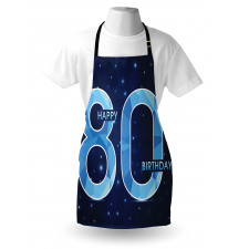 Party Theme and Stars Apron