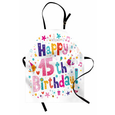 Teenage Girl Birthday Apron