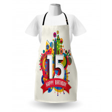 Birthday Fifteenth Apron