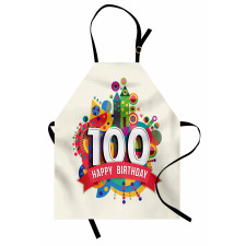 Digital Print Shapes Apron