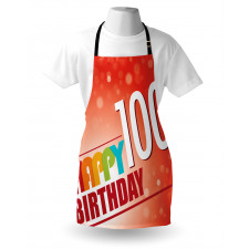 Happy Party Words Apron