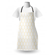 Large Polka Dots Circles Apron