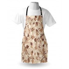 Autumn Leaves Branches Apron