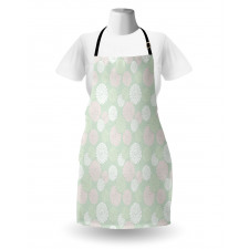 Pastel Dahlia Blossoms Apron