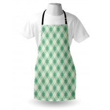 Striped Geometrical Tile Apron