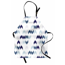 Ikat Chevron Zig Zag Apron