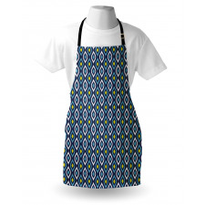 Abstract Leaf Form Spots Apron