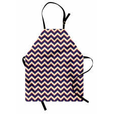 Zigzag Modern Lines Apron