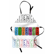 Science Letters Apron