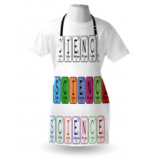 Science Letters Apron