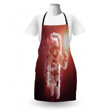 Pet in Suit Galaxy Apron