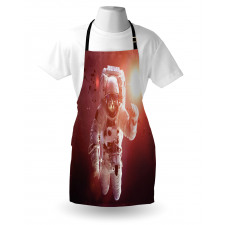 Pet in Suit Galaxy Apron