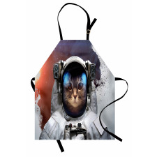 Grunge Cosmonaut Suit Apron