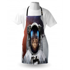 Grunge Cosmonaut Suit Apron