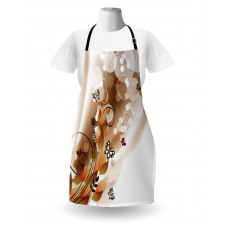 Spring Themed Abstraction Apron