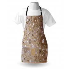 Bubble Like Circles Dots Apron