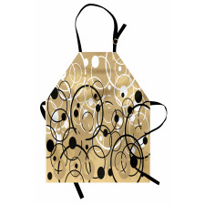 Funky Grungy Retro Apron