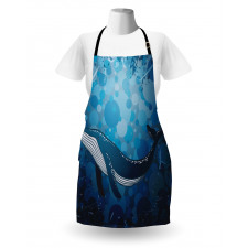 Marine Motif Ocean Retro Apron