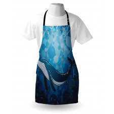 Marine Motif Ocean Retro Apron