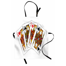 Queens Poker Play Cards Apron