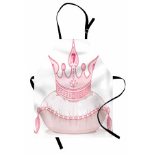 Cartoon Crown Apron