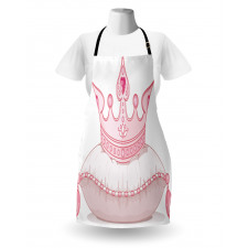 Cartoon Crown Apron