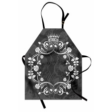 Royal Flora Crown Apron