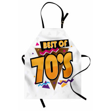 70s Style Retro Apron