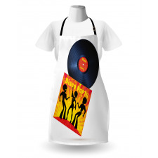 Record Cover Disco Party Apron