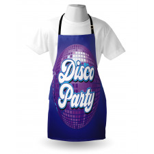 Retro Letter Disco Ball Apron