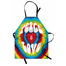 Groovy Hippie Rainbow Apron