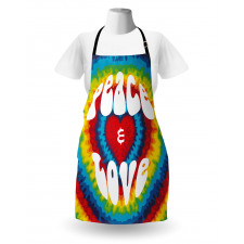 Groovy Hippie Rainbow Apron