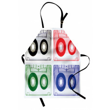 Retro Audio Cassette Apron