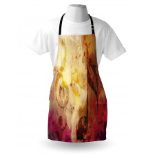 Colorful Notes Composition Apron