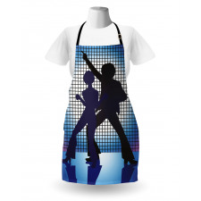 Couple Dance Floor Fun Apron