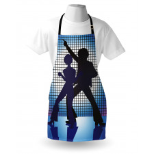 Couple Dance Floor Fun Apron