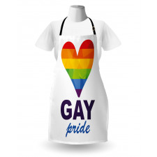 Gay Culture Heart Apron