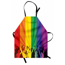 People Celebrating Event Apron