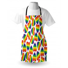 Colorful Heart Apron