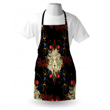 Medieval Mystic Lion Apron